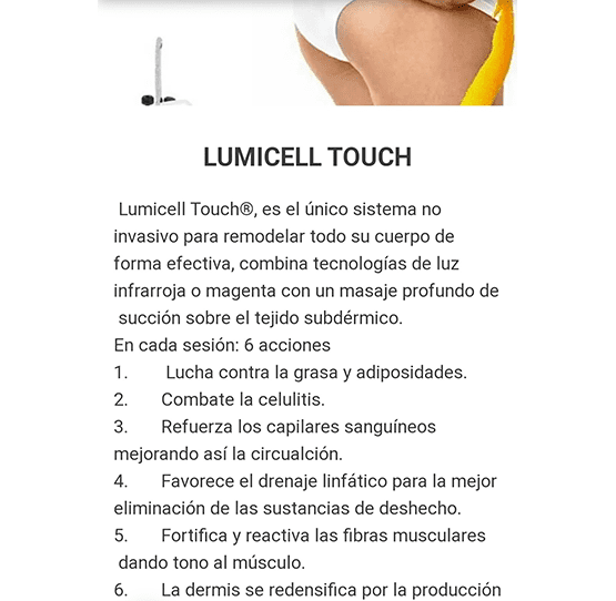 Centro de Medicina Estética Bell Sad Lumicell touch